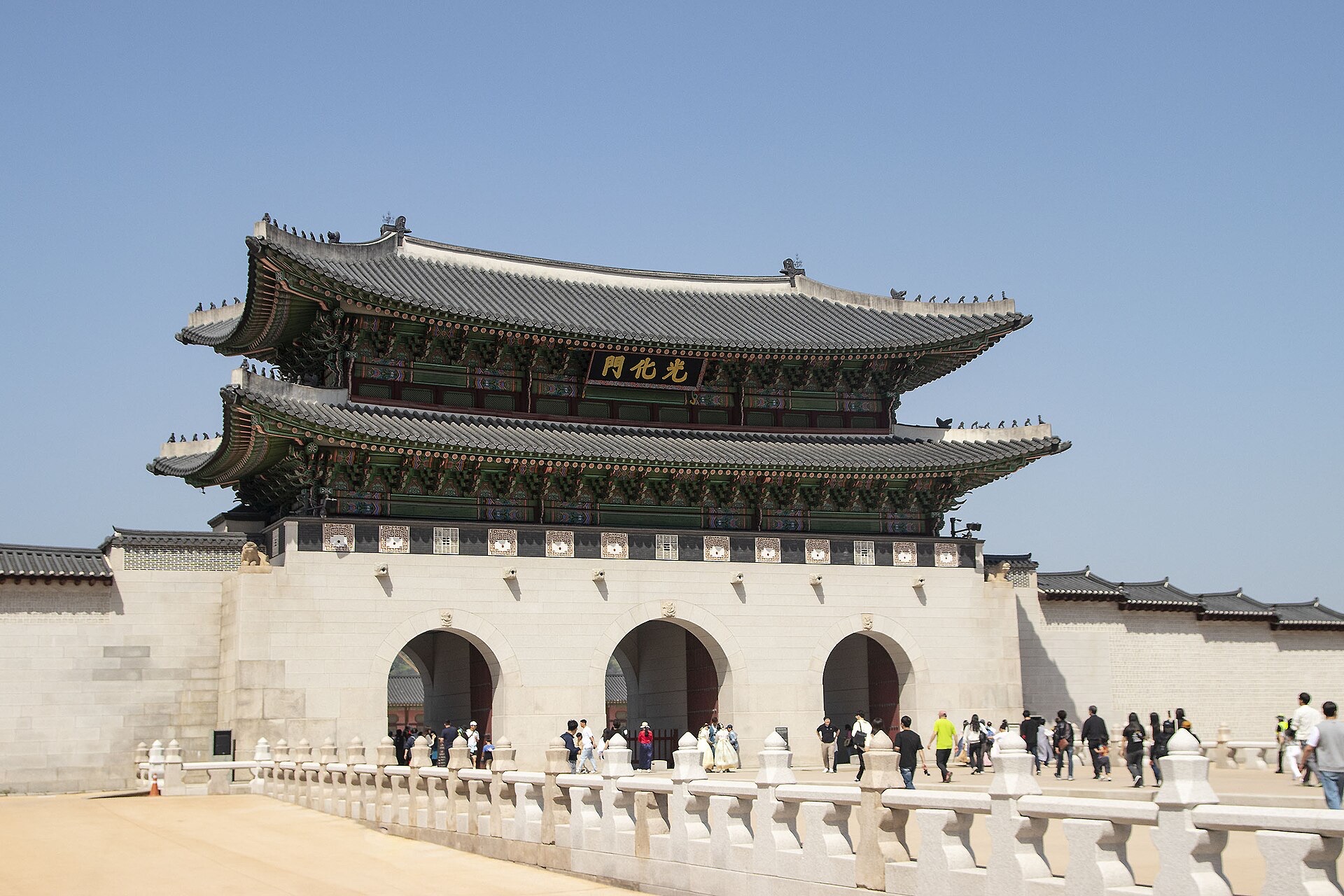 경복궁 광화문 전체 모습