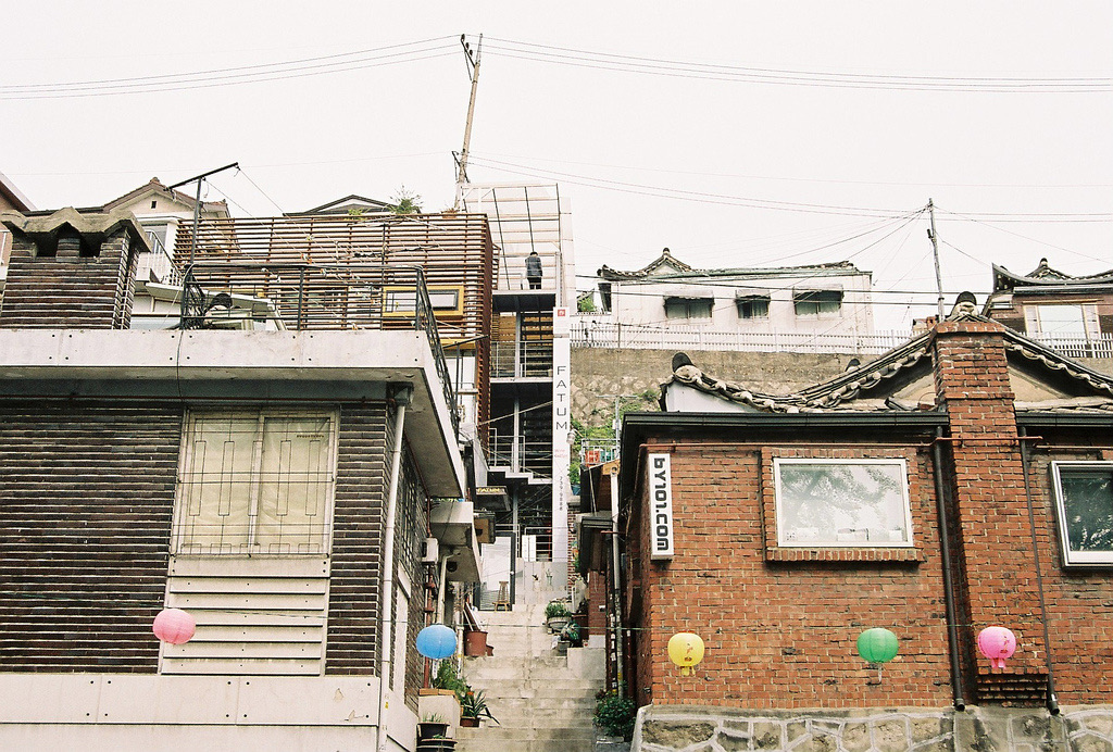 삼청동의 조용한 골목